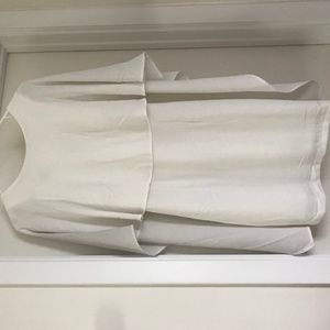 White Lulu's Caped Mini Dress